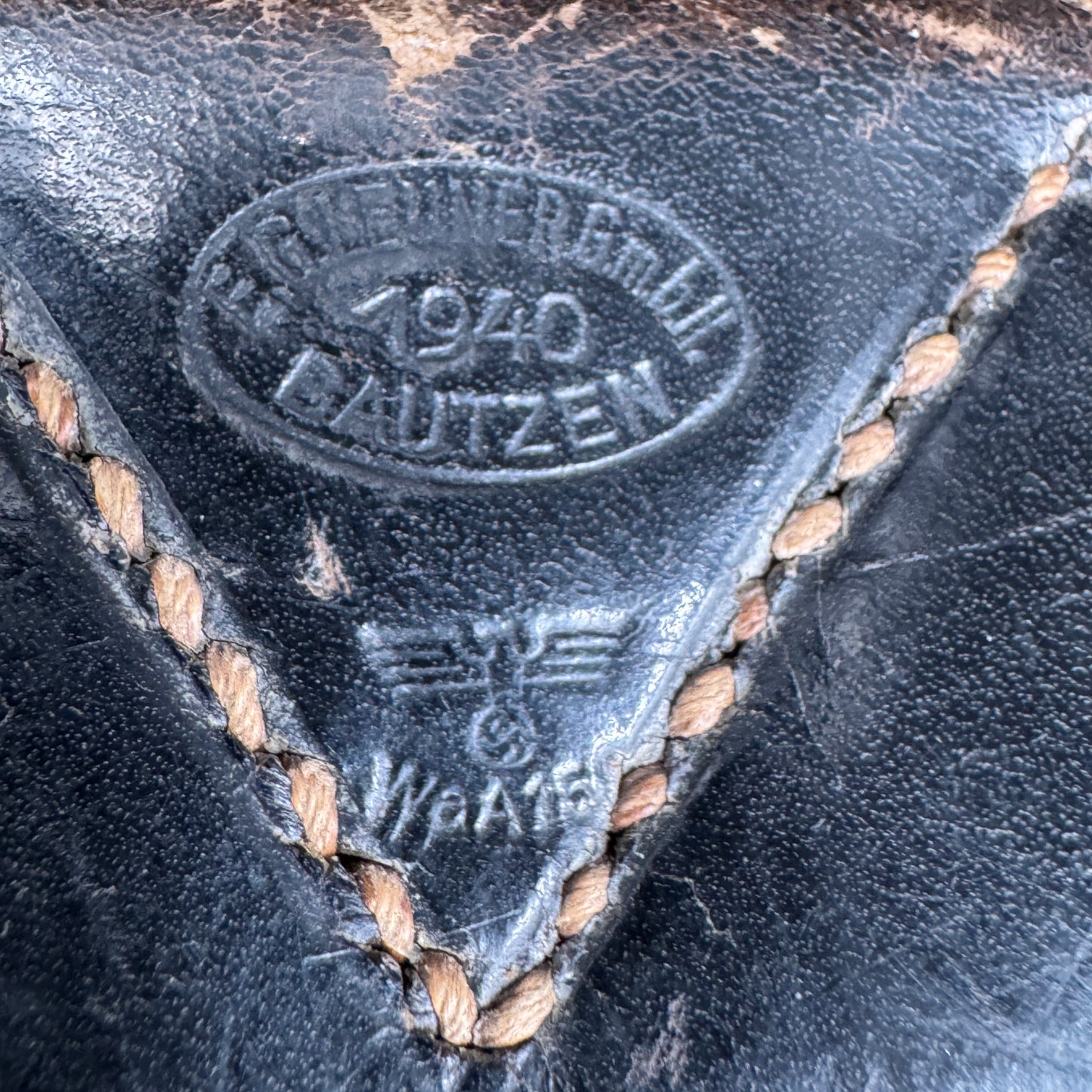 WW2 original artifact – Tornister 'Bautzen' 1940 – interior page