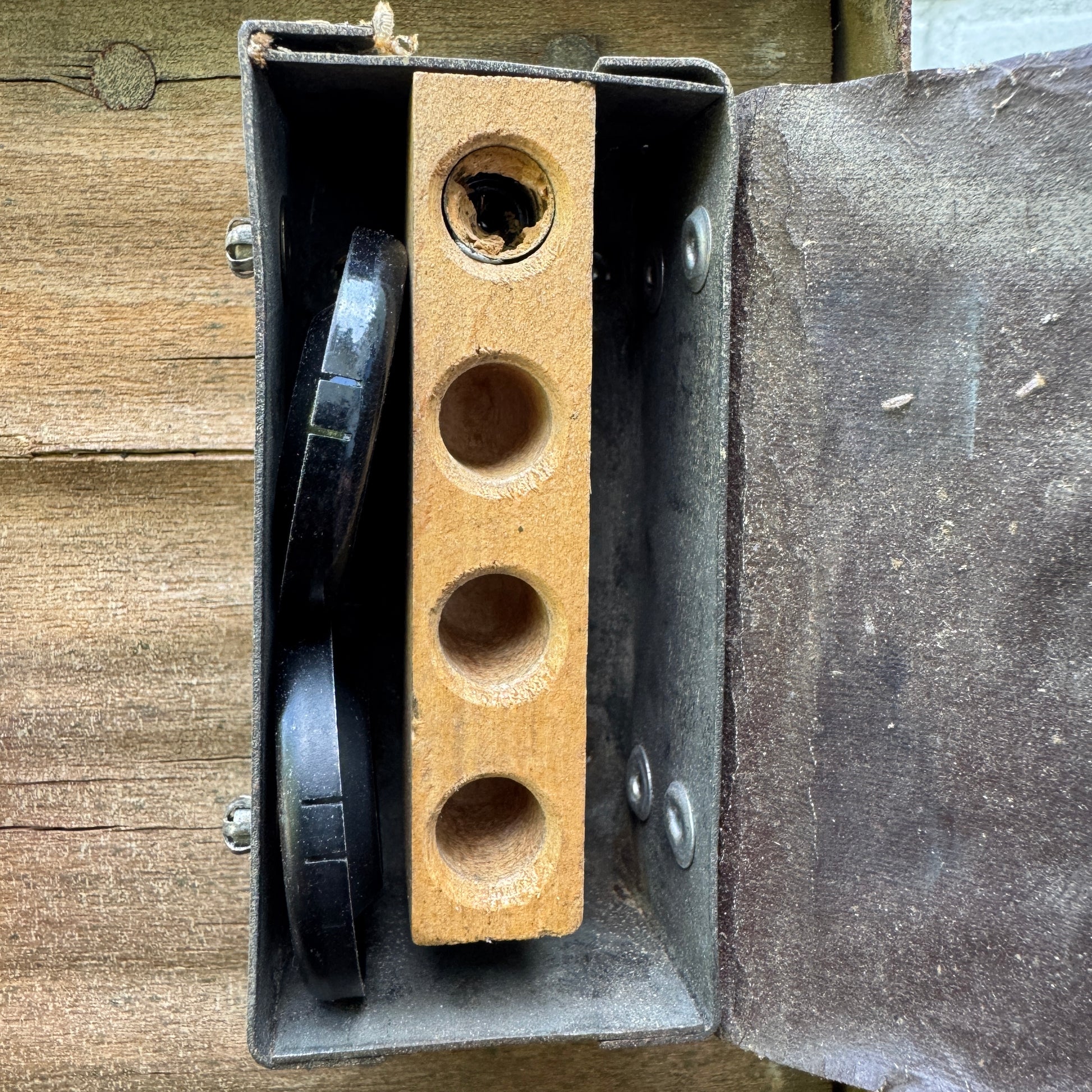 WW2 original artifact – RARE!! WW2 German S.F.14 Periscope Binoculars Scherenfernrohr – interior page