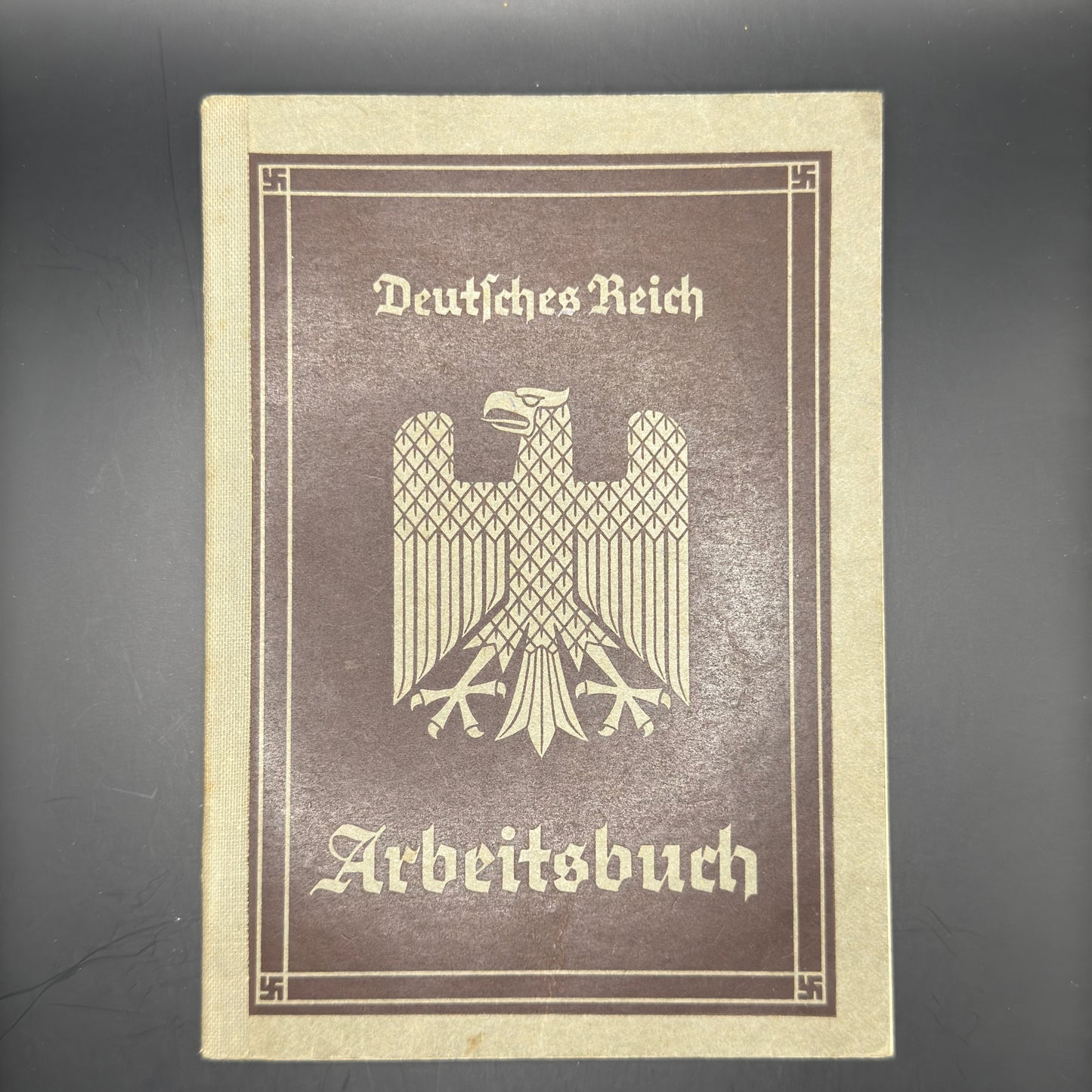 WW2 original artifact – Arbeitsbuch Domestic servant – AxisArtifacts