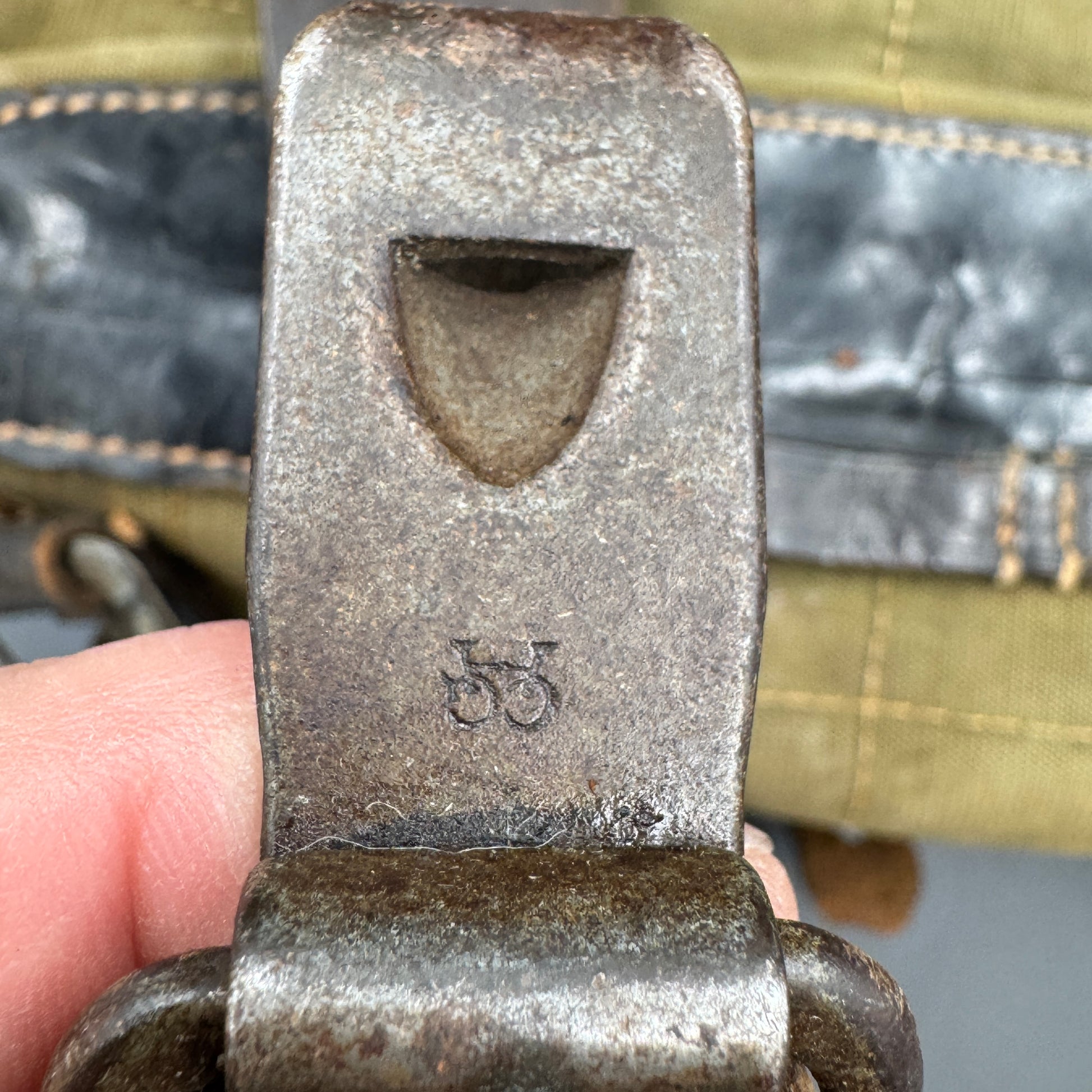 WW2 original artifact – Tornister 'Bautzen' 1940 – interior page