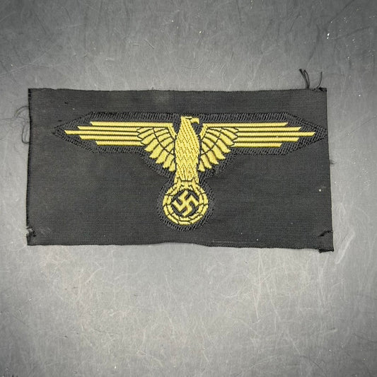 Original WWII German SS tropical sleeve eagle BeVo woven