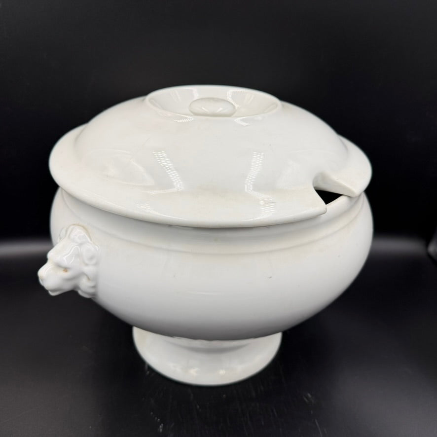 WW2 original artifact – Rare 1941 RAD Soup Tureen by Hutschenreuther Bavaria – Complete with Original Lid – AxisArtifacts