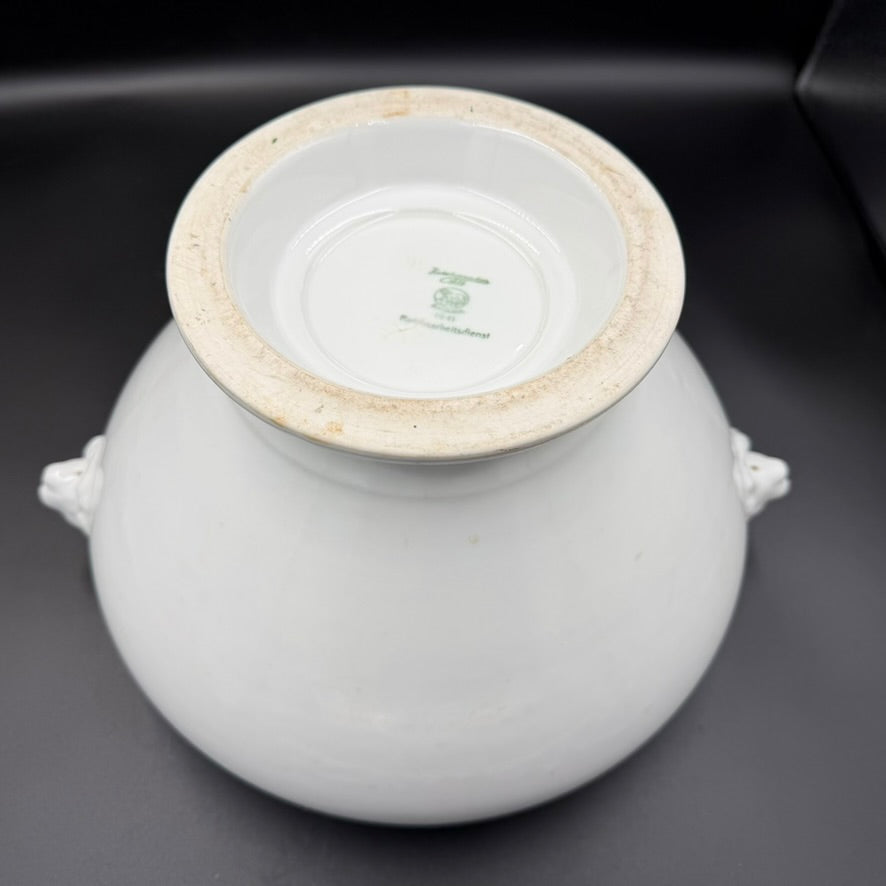 WW2 original artifact – Rare 1941 RAD Soup Tureen by Hutschenreuther Bavaria – Complete with Original Lid – interior page