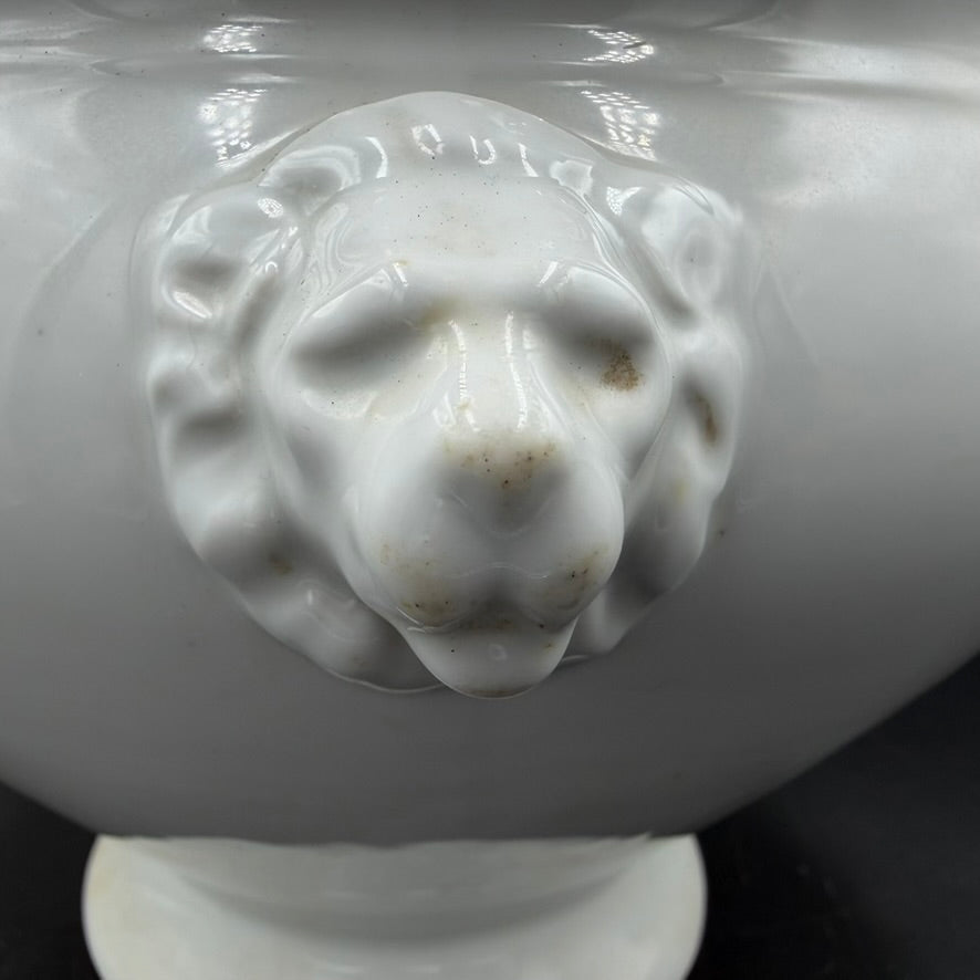 WW2 original artifact – Rare 1941 RAD Soup Tureen by Hutschenreuther Bavaria – Complete with Original Lid – interior page