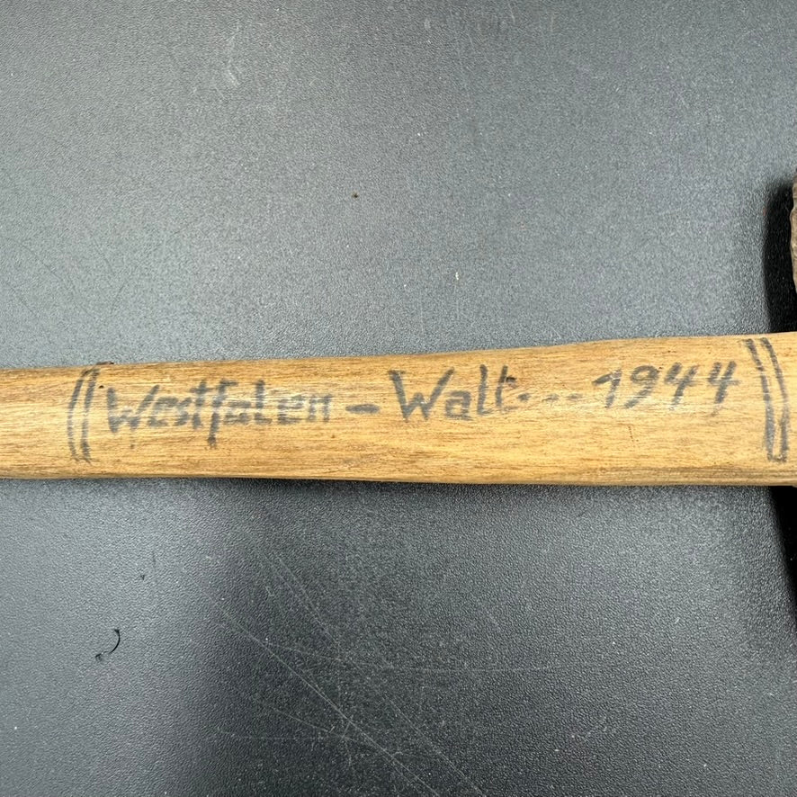 Handle inscription Westfalen Wall 1944