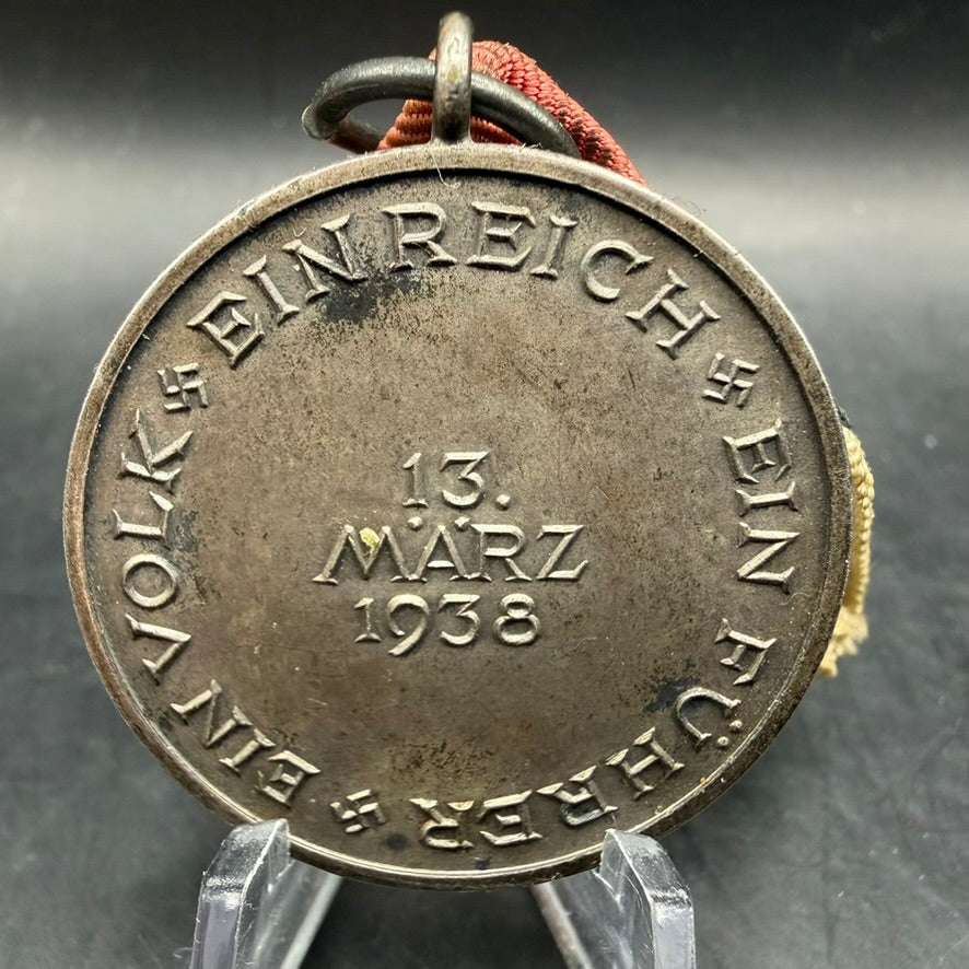 Reverse of Anschluss Medal dated 13 March 1938