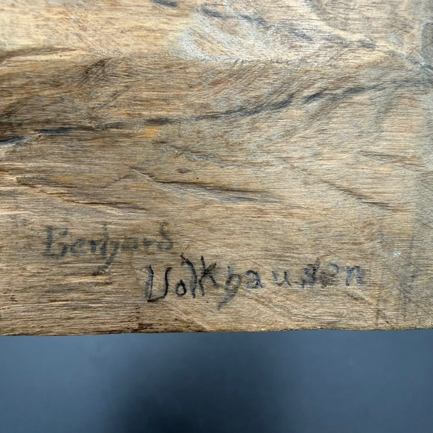 Detail showing the name of the maker Gerhard Volkhausen