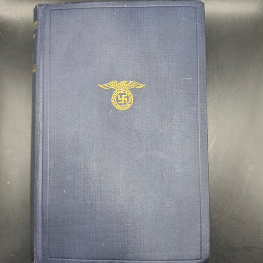 1933 Mein Kampf original cloth cover with gilt NSDAP eagle and swastika