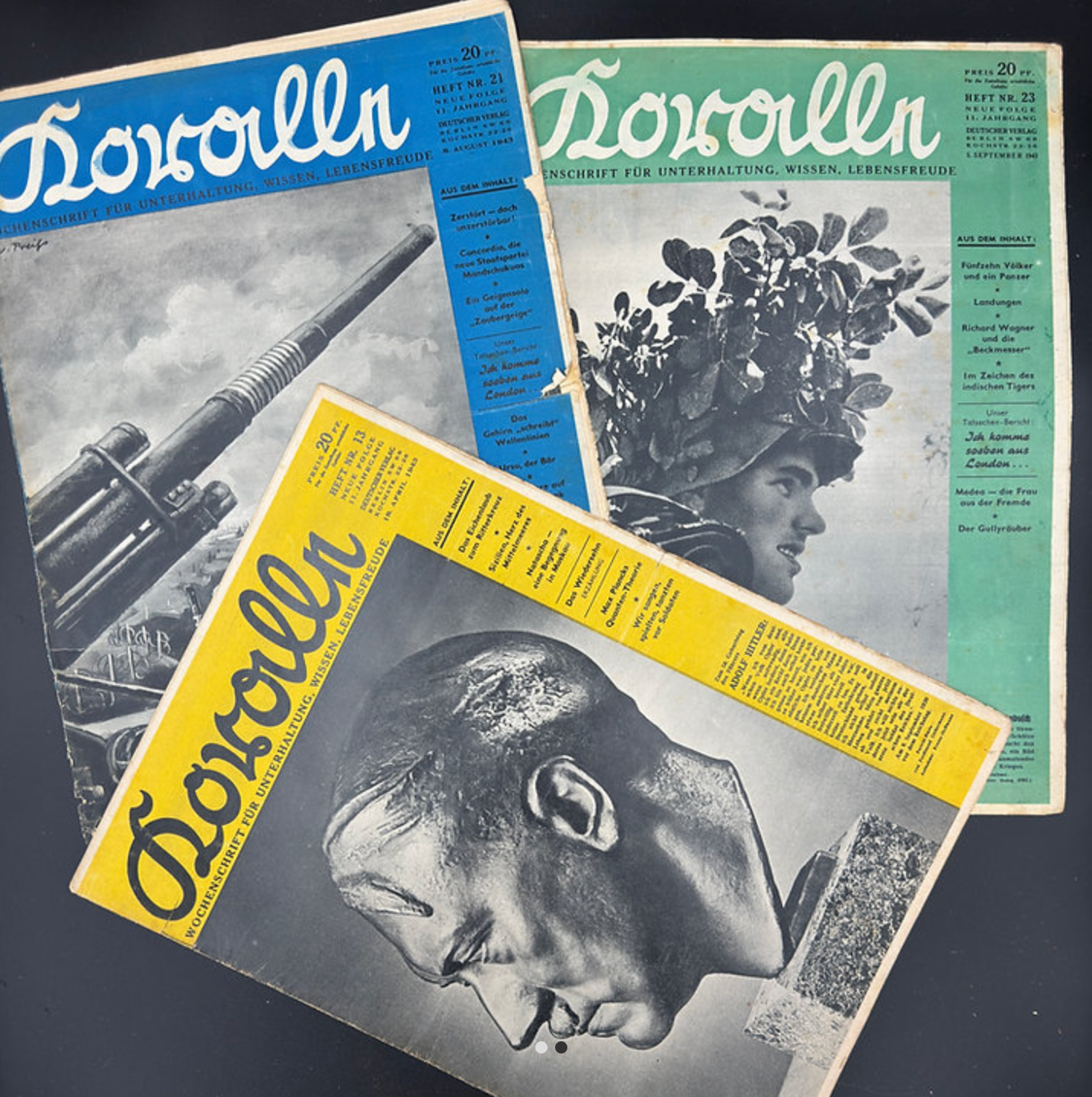 WW2 original artifact – 8 pieces Koralle year 11 (1943) – AxisArtifacts