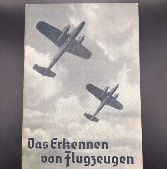 WW2 original artifact – Das Erkennen von Flugzeugen – AxisArtifacts