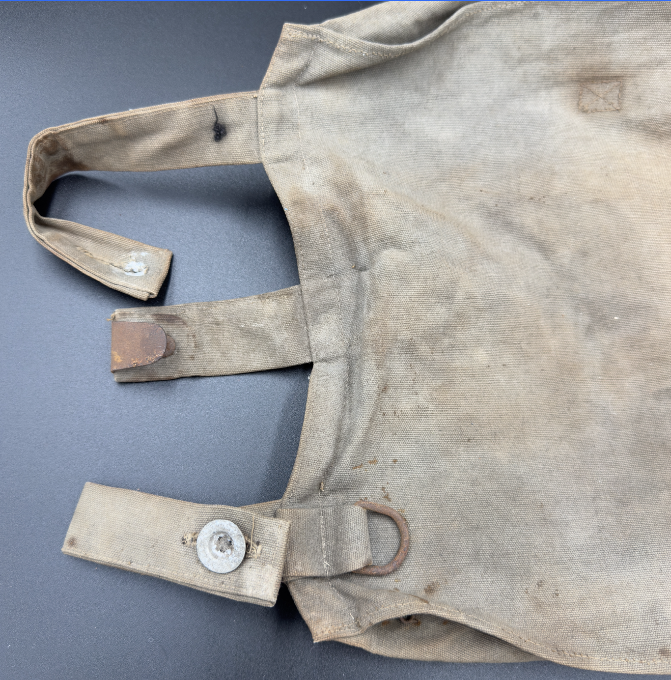 WW2 original artifact – Hitler Jugend Bread bag – interior page