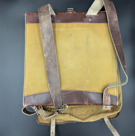 WW2 original artifact – HitlerJugend Tornister – interior detail