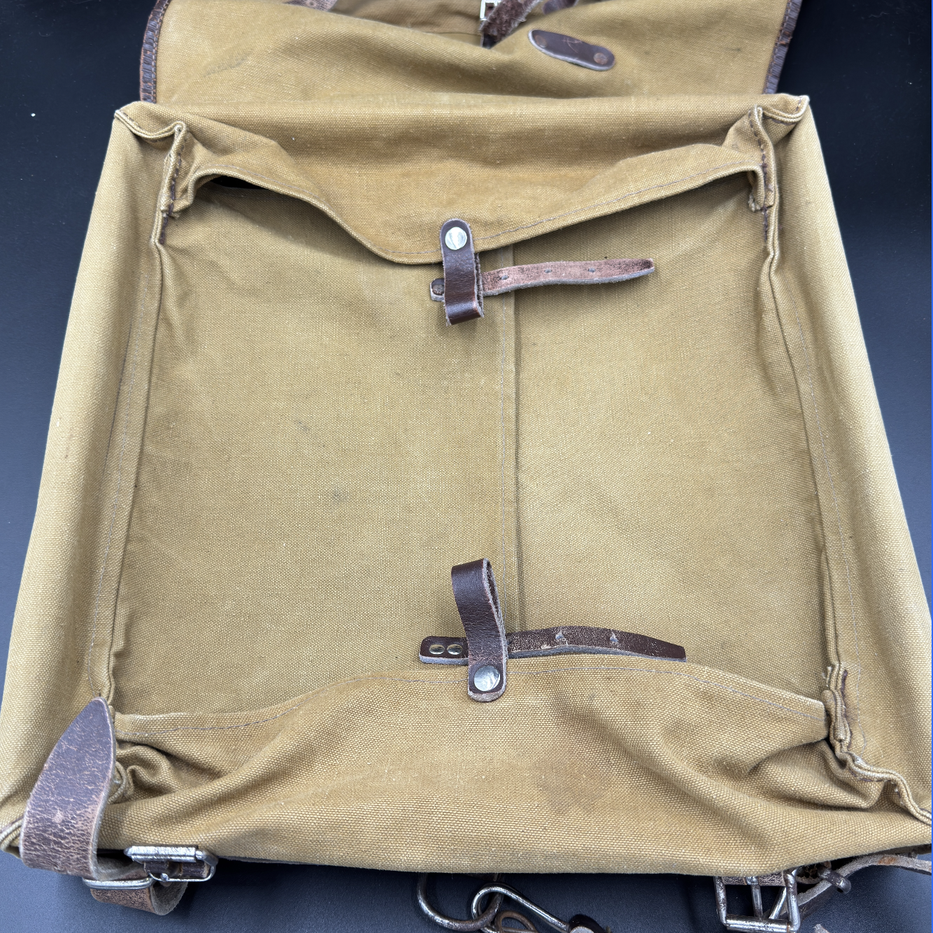 WW2 original artifact – HitlerJugend Tornister – interior title page