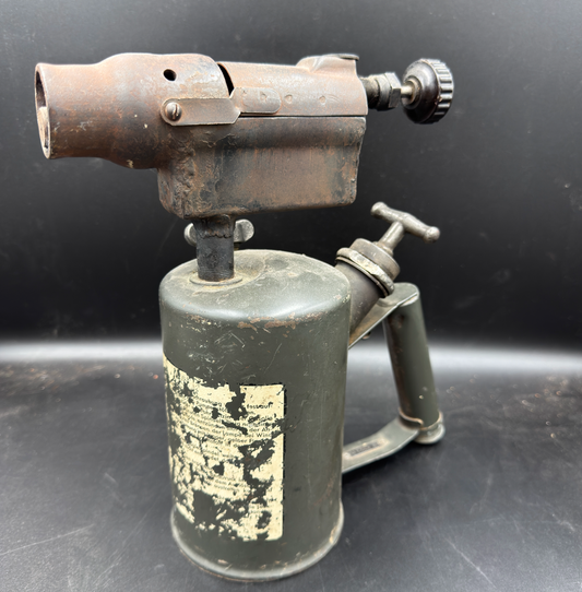 WW2 original artifact – Engine heater for German (Tiger) Tank – interior detail