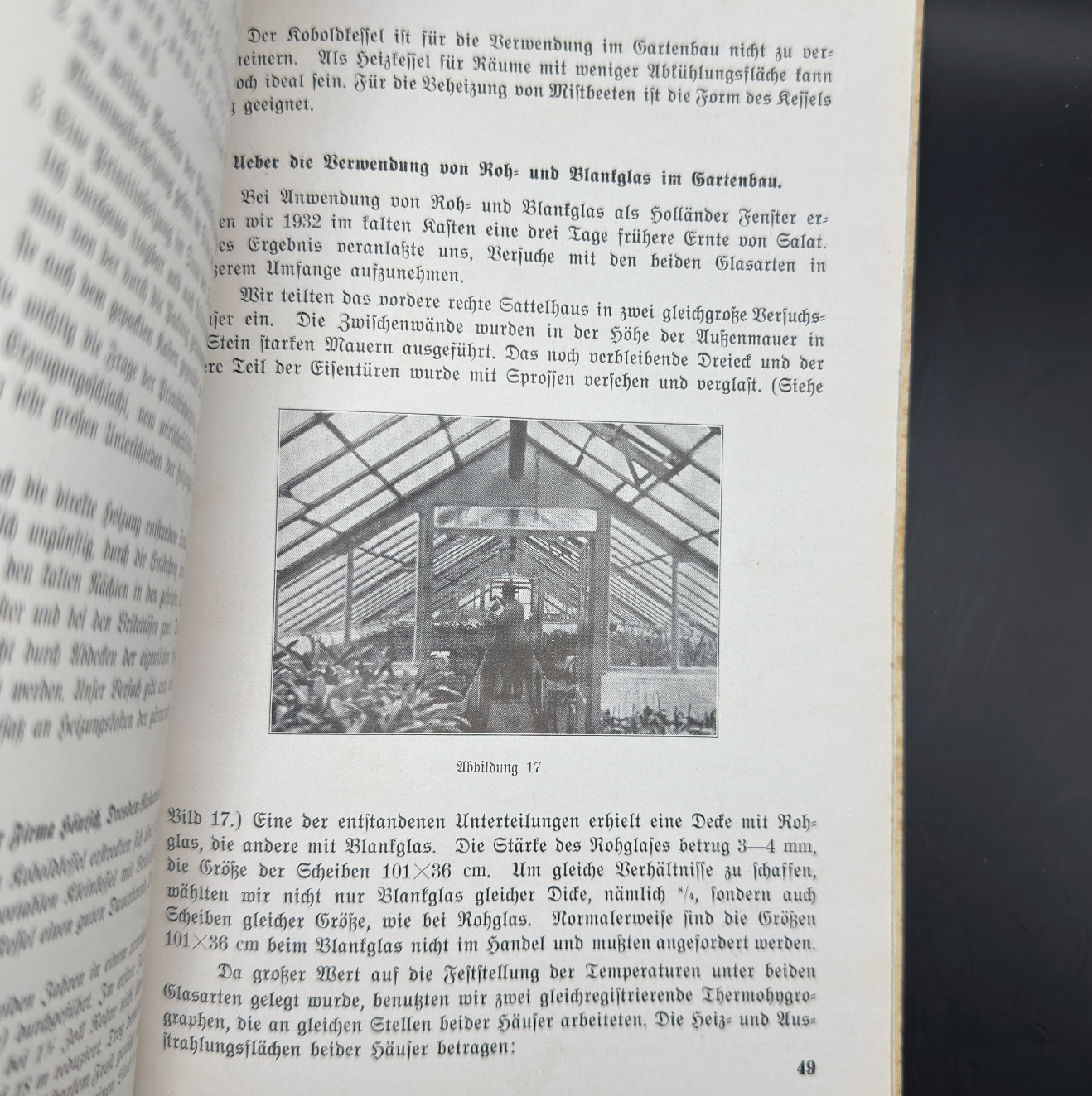 WW2 original artifact – Reichsnährstand Tätigkeitsbericht 1935-1936 – interior page