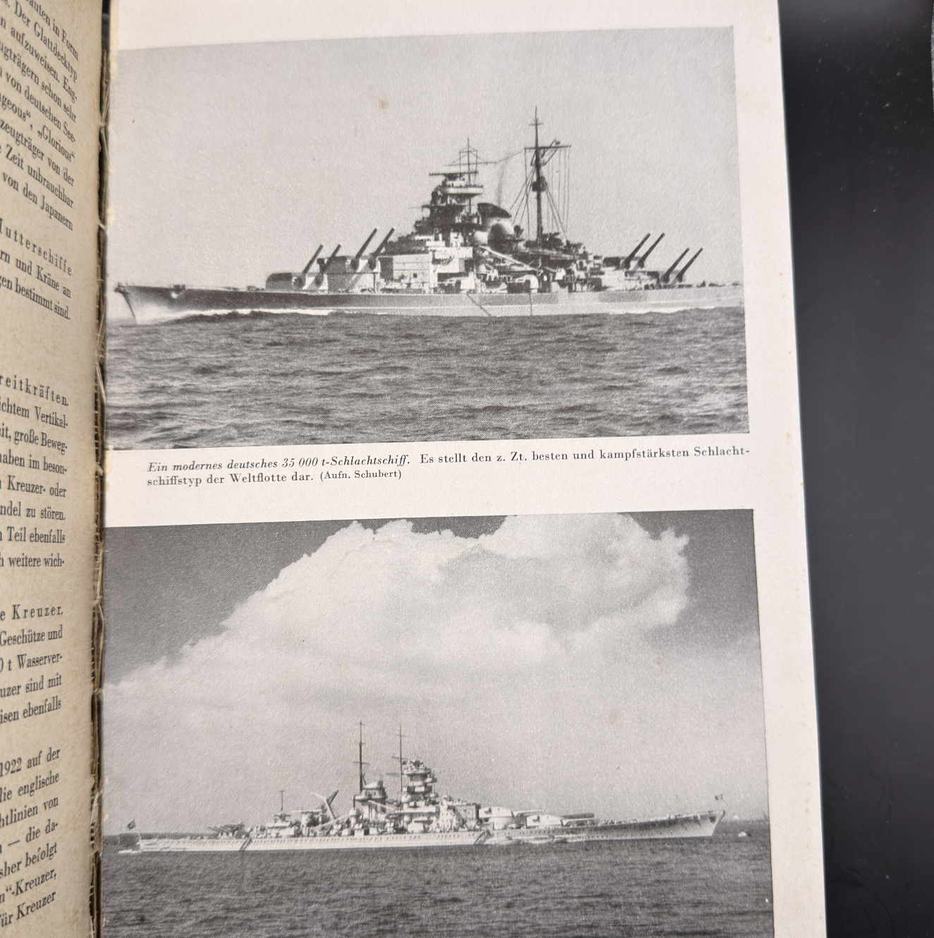 WW2 original artifact – Kampf auf den Meeren 1942 – interior title page