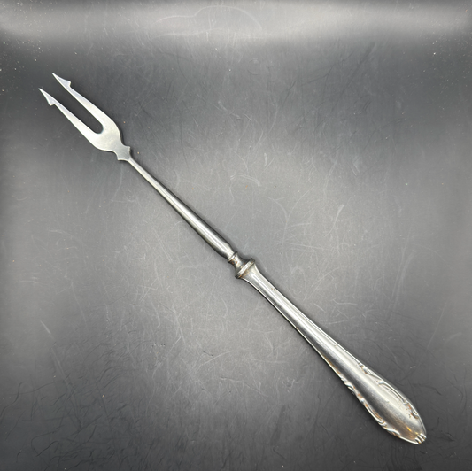 WW2 original artifact – Original British WW2 Army-Issued Carving Fork – Marked W^D – AxisArtifacts