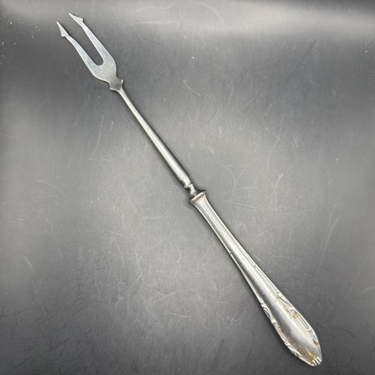 WW2 original artifact – Original British WW2 Army-Issued Carving Fork – Marked W^D – AxisArtifacts