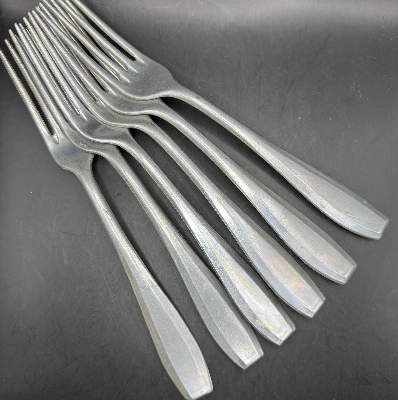 WW2 original artifact – Six Wehrmacht Forks WH 1941 – interior page