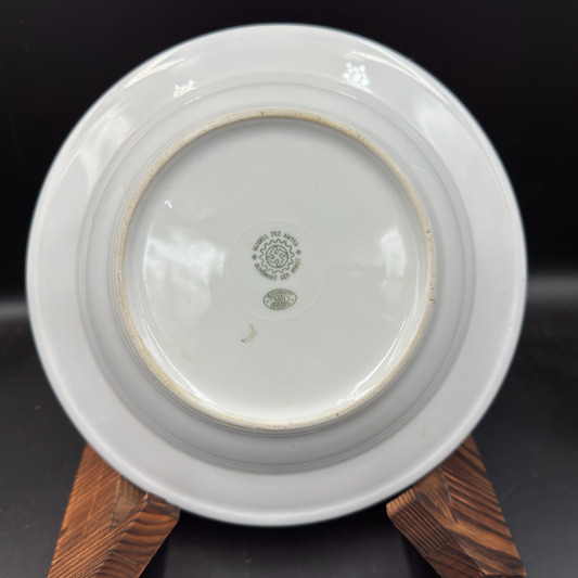 WW2 original artifact – DAF Labor Front Large Soup Bowl by Bauscher Weiden – interior detail