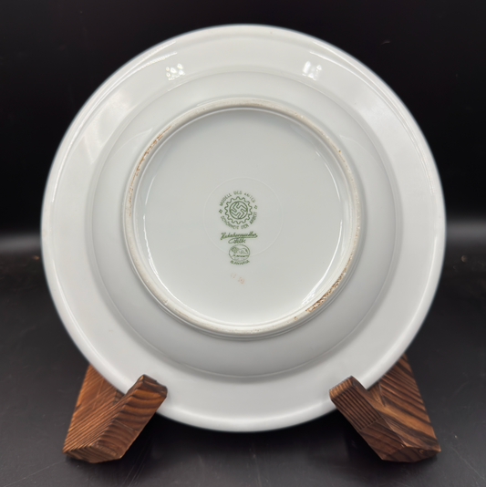 WW2 original artifact – DAF Labor Front Large Soup Bowl by Hutschenreuther Selb – interior detail