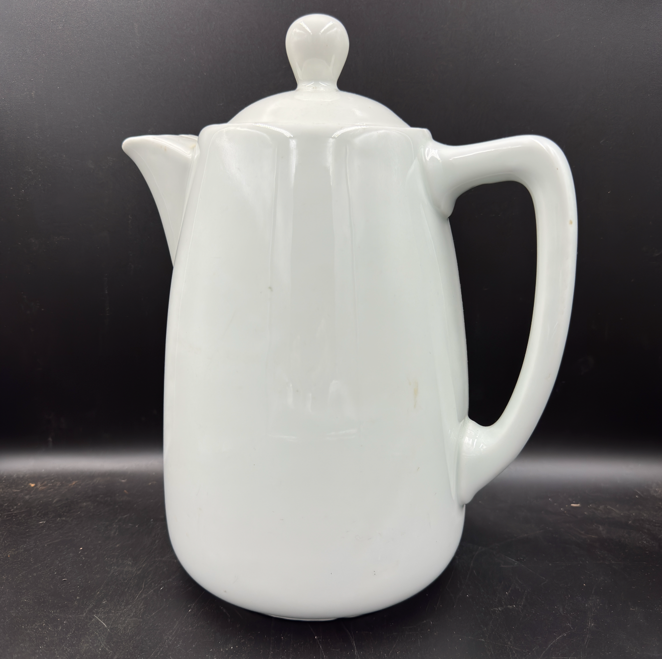 WW2 original artifact – Porcelain coffee pot FLUV Bavaria 1942 – AxisArtifacts