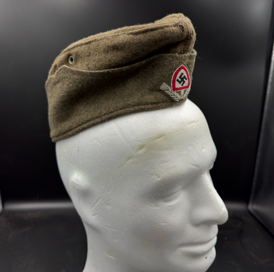 WW2 original artifact – RAD EM/NCO's overseas cap – AxisArtifacts